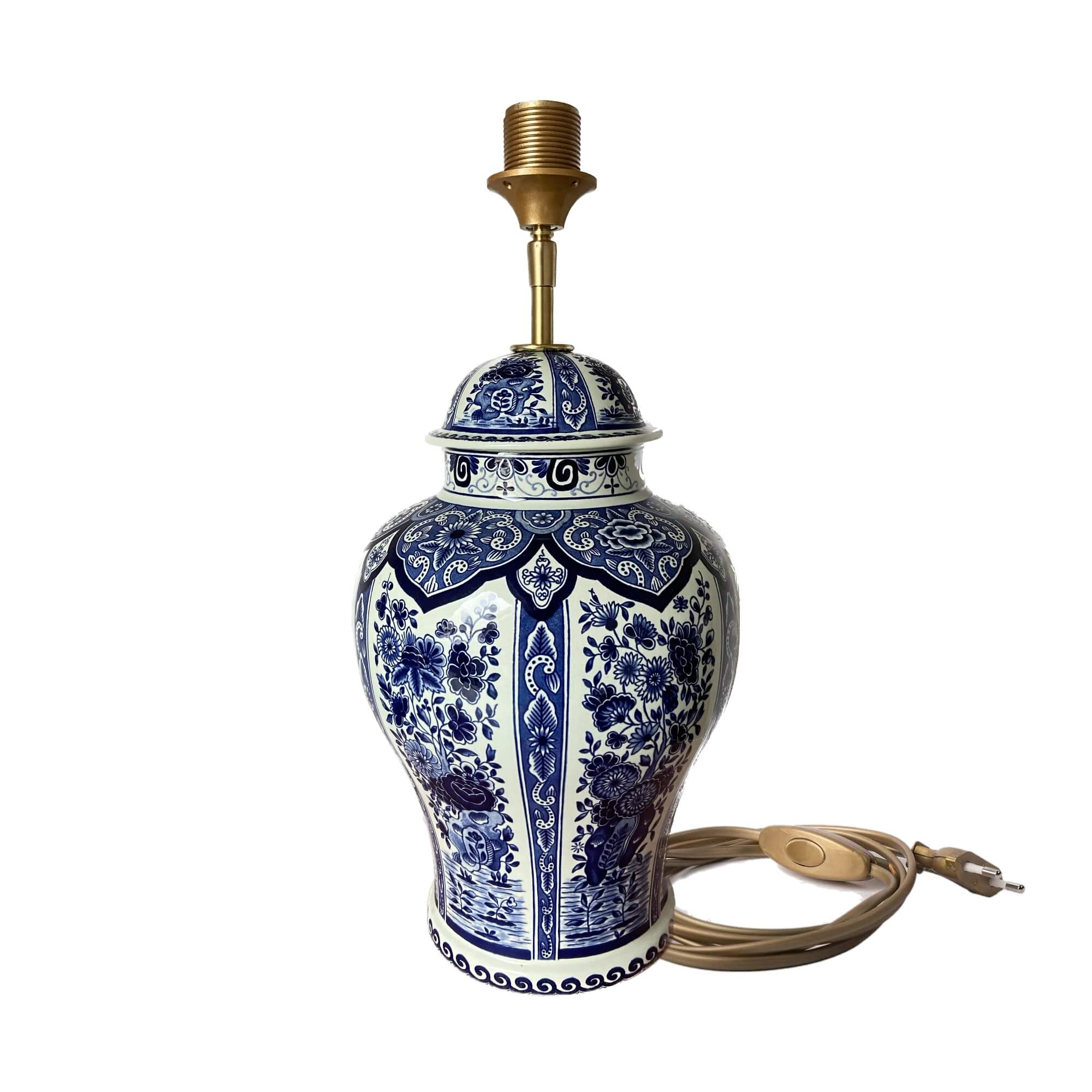 Tafellamp Boch lamp met Witte Lampenkap - Afbeelding 3
