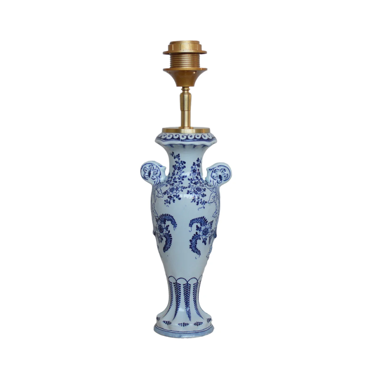 productafbeelding van een delftsblauwe lamp