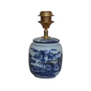 Lampenvoet Blauw Wit Porselein Chinese stijl voor Slaapkamer of Woonkamer, Lamp voor klassiek Eclectisch Interieur | Lauren S Verlichting