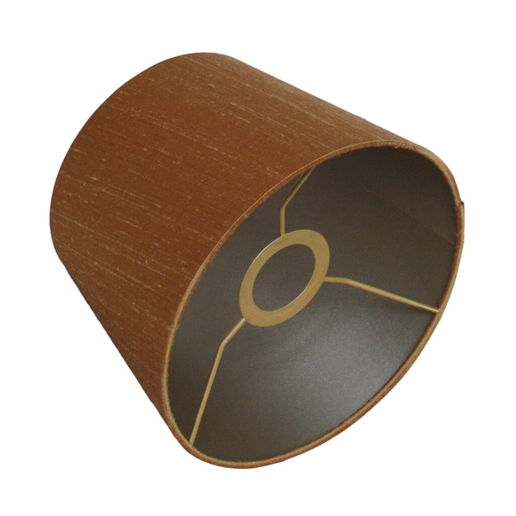 Empire Lampenkap conisch goud klei zijde met gouden Binnenkant voor tafellamp of slaapkamer Lampen | Lauren S Verlichting